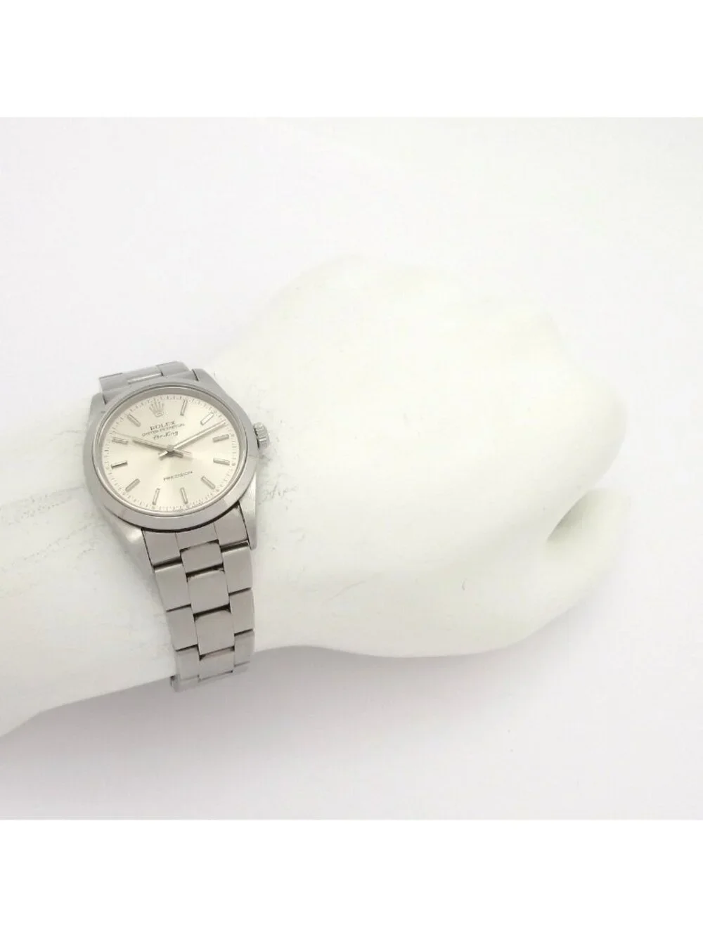 Rolex Watch Air King SS Silver